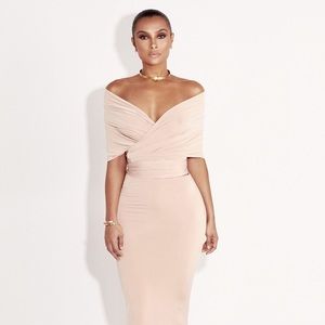 Jluxlabel multi wrap dress